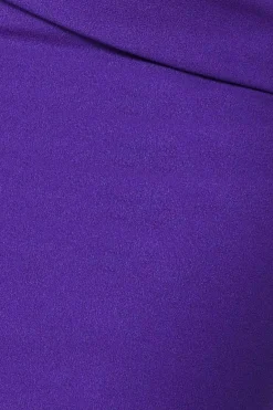 Maxi Dresses^* Bardot Pleated Maxi Dress Purple