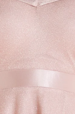 Maxi Dresses^* Bardot Pleated Skirt Maxi Champagne