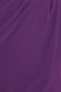 Midi Dresses^* Batwing Sleeve Midi Dress Purple