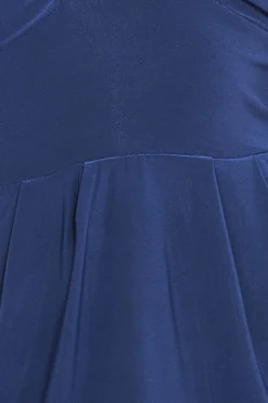 Midi Dresses^* Batwing Sleeve Midi Dress Navy