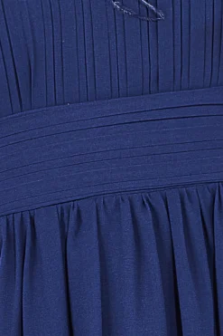 Maxi Dresses^* Bridesmaids Chiffon Maxi Dress Navy