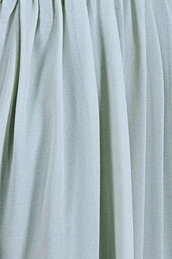 Maxi Dresses^* Bridesmaids Chiffon Maxi Dress - Sage Green Sagegreen