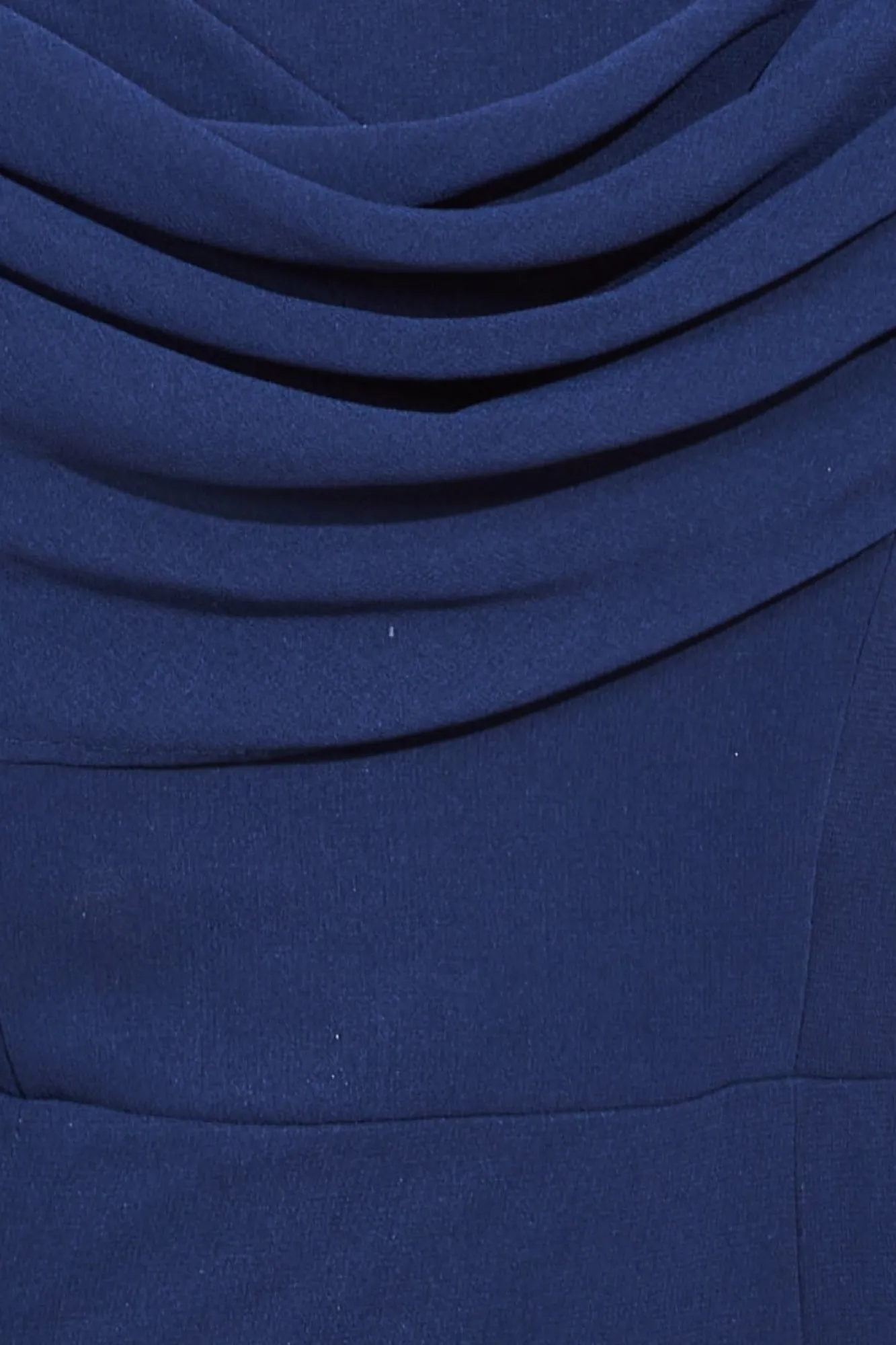 Maxi Dresses^* Chiffon Bardot Cowl Neck Maxi Dress Navy