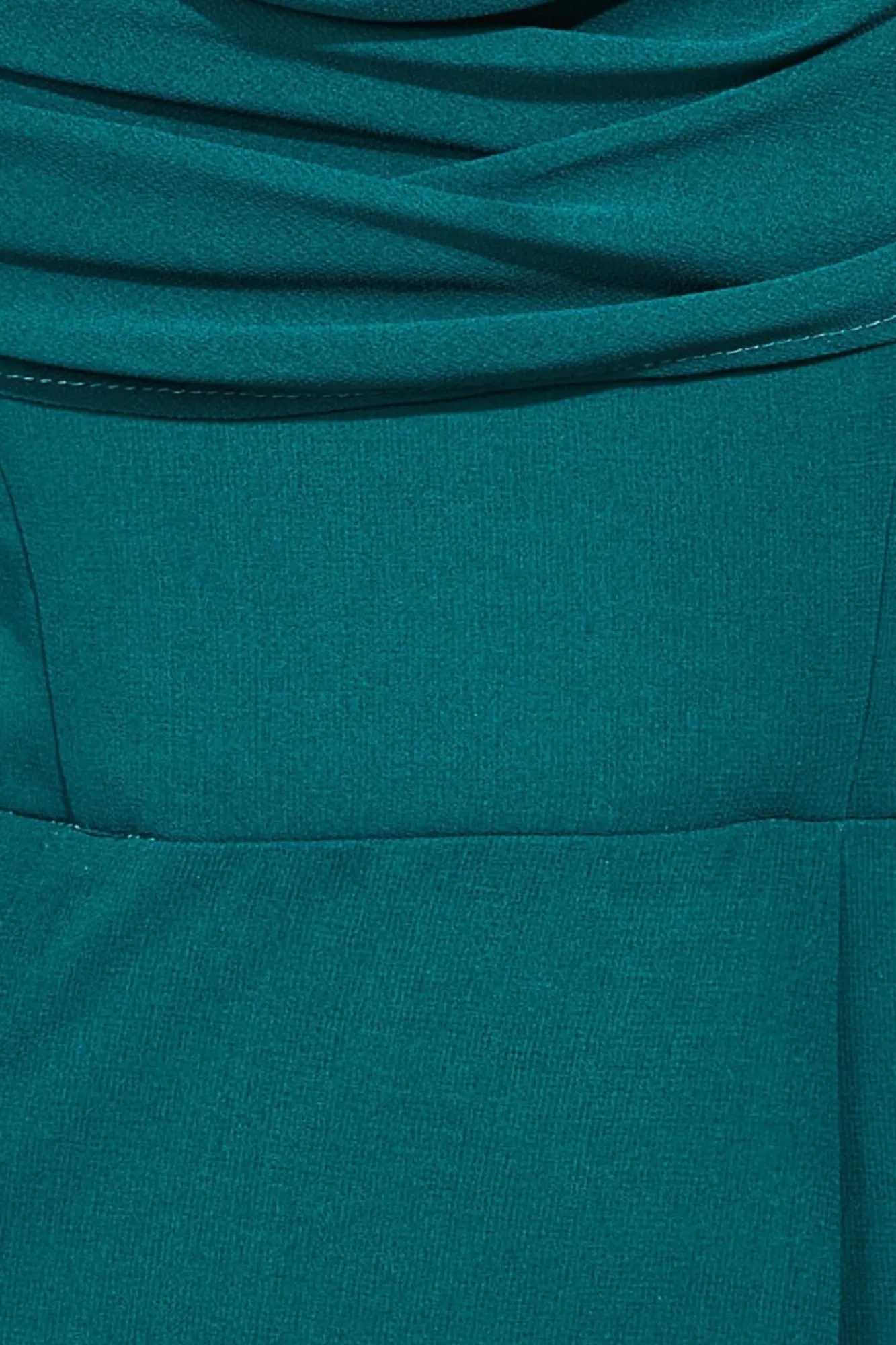 Maxi Dresses^* Chiffon Bardot Cowl Neck Maxi Dress Green Emerald