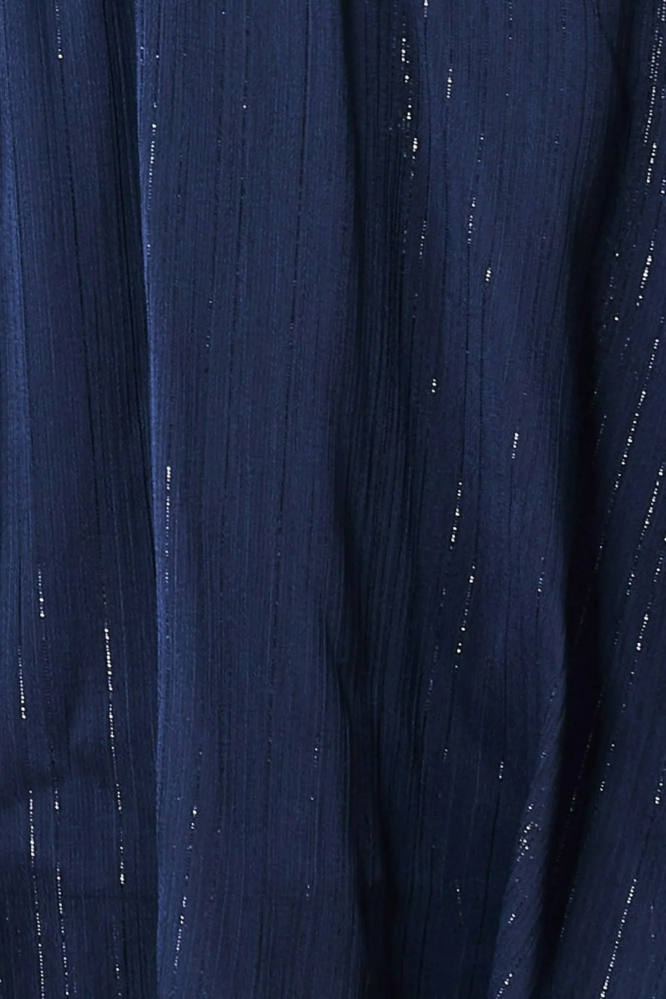 Midi Dresses^* Chiffon Layered Flutter Sleeve Midi Dress Navy