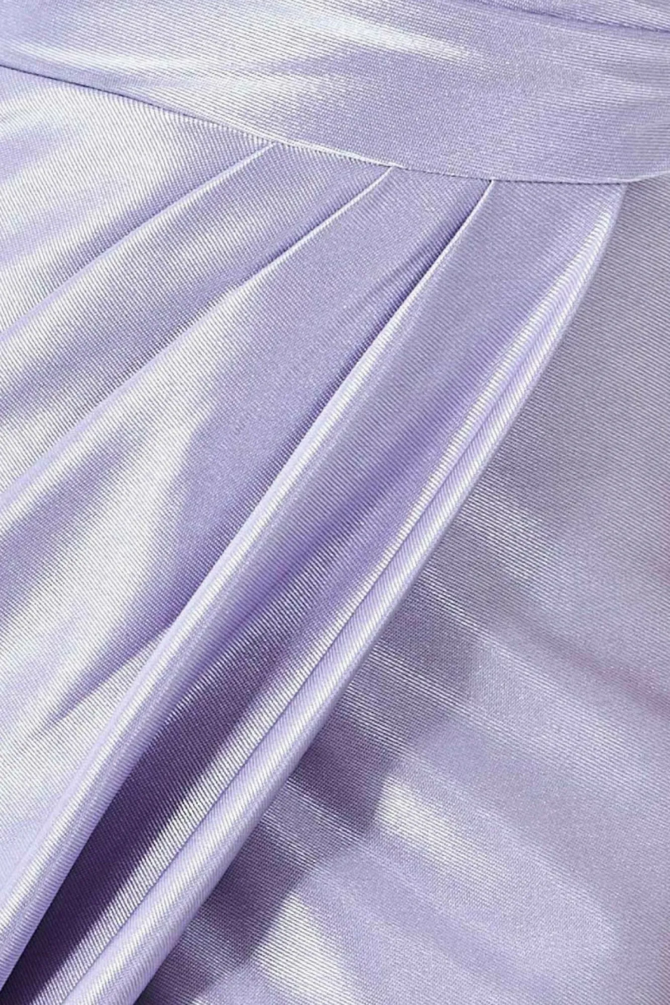 Maxi Dresses^* Cowl Neck Bardot Satin Maxi Front Split Lilac