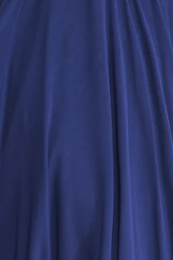 Maxi Dresses^* Cowl Neck Chiffon Maxi Dress Navy