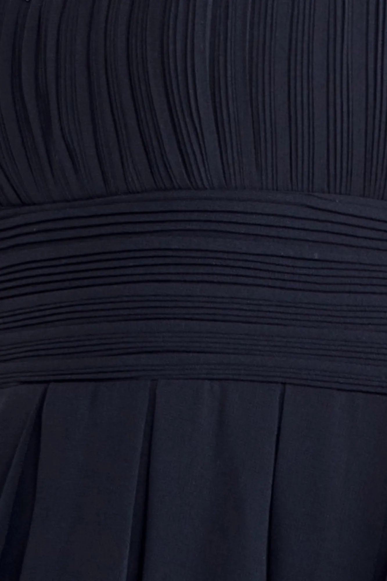 Maxi Dresses^* Crochet & Pleated Top High Low Maxi Black