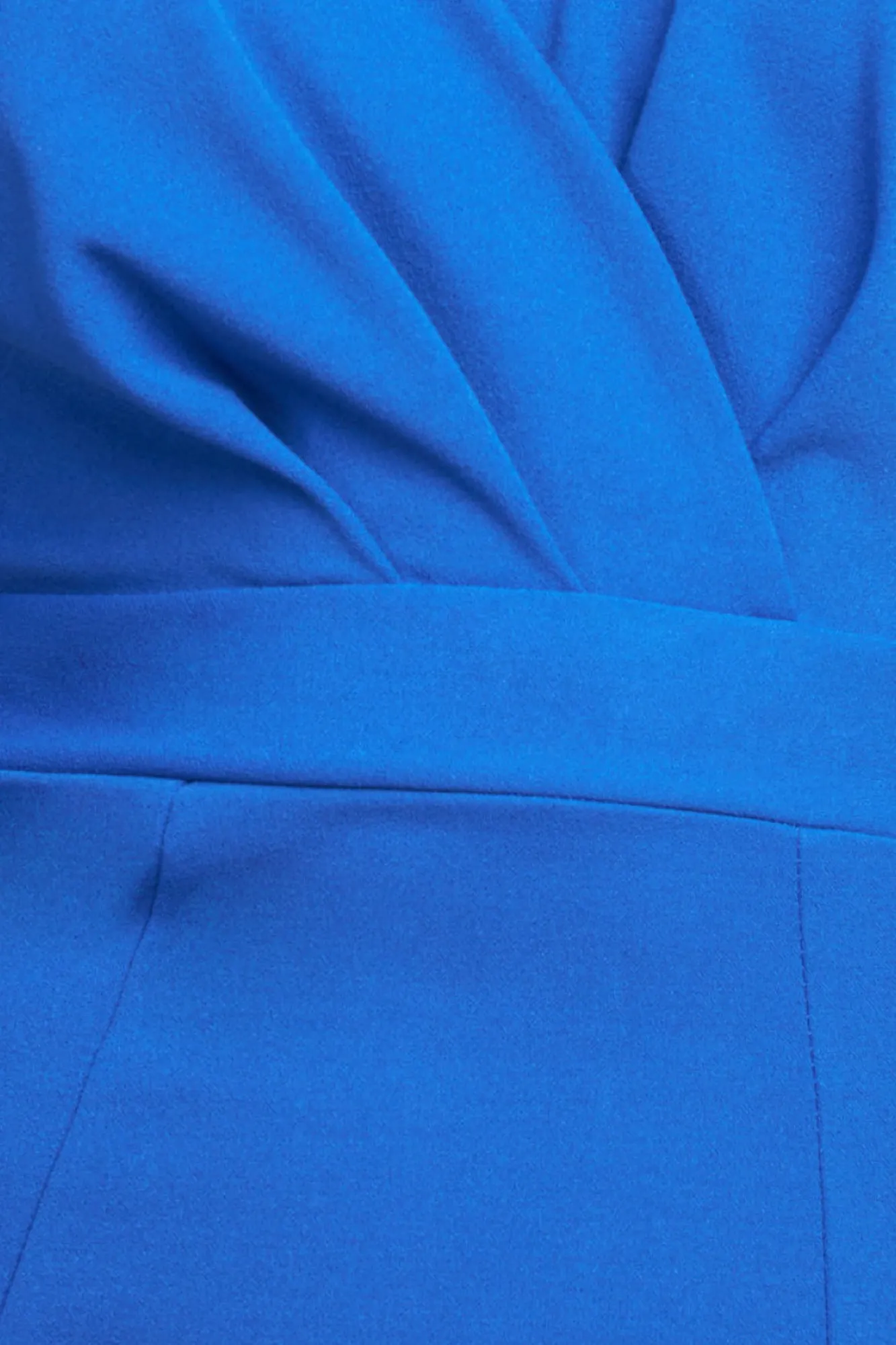Maxi Dresses^* Flared Sleeve Front Wrap Maxi Dress - Royal Blue Royalblue