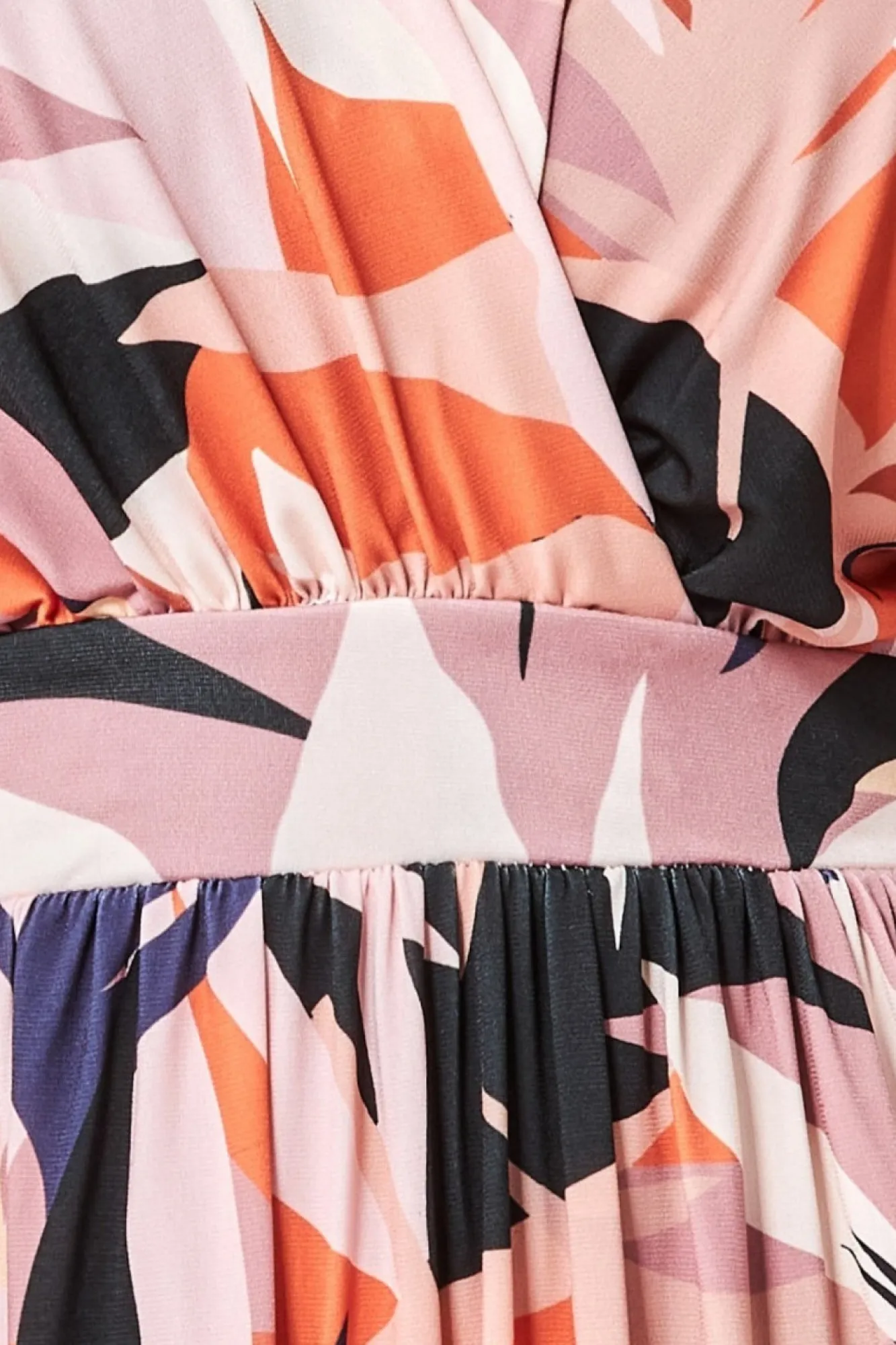 Maxi Dresses^* Floral Print Flutter Sleeve Maxi - Orange Print Orangeprint