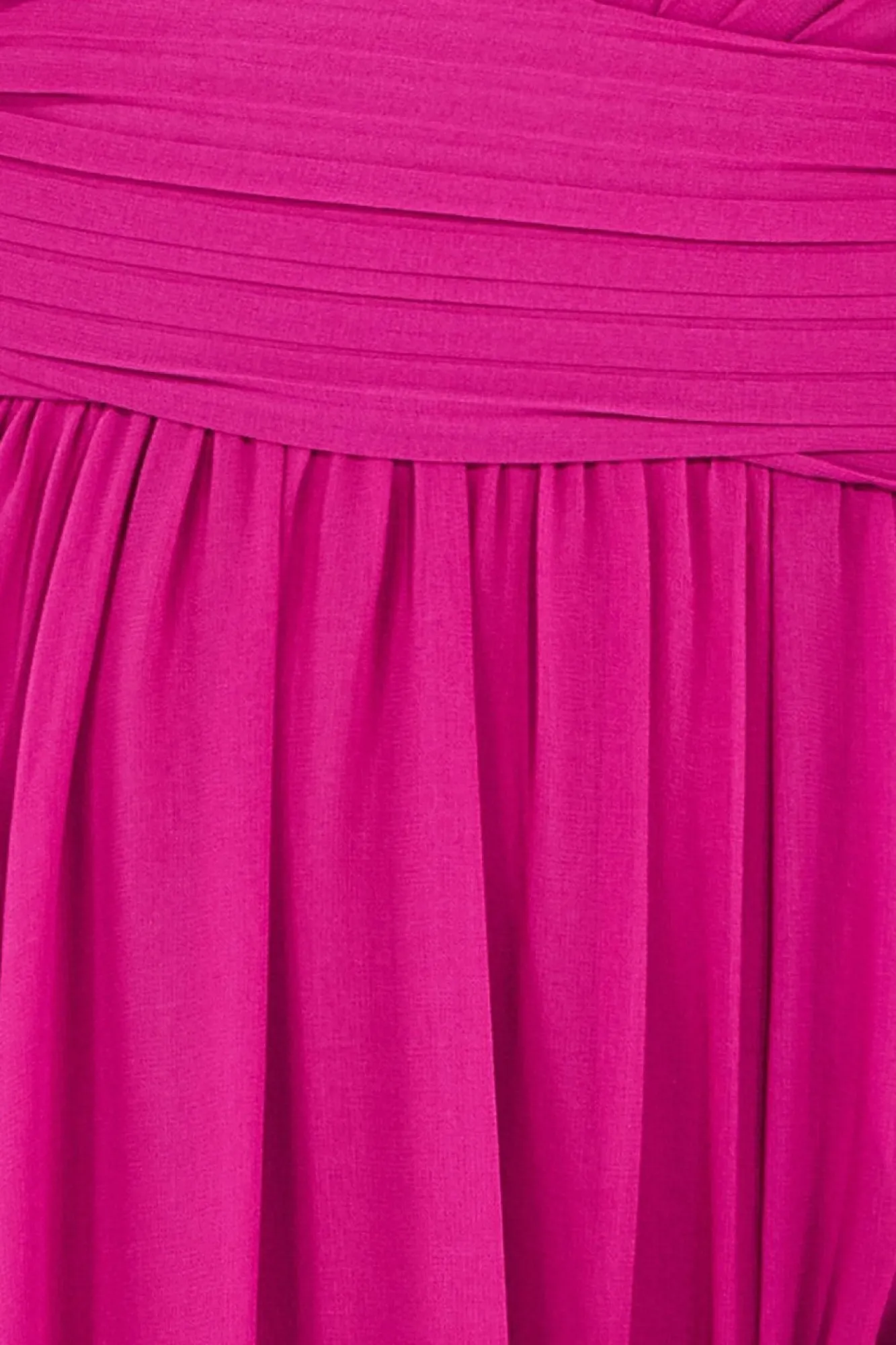 Maxi Dresses^* Halterneck Chiffon Maxi With Thigh Split Magenta