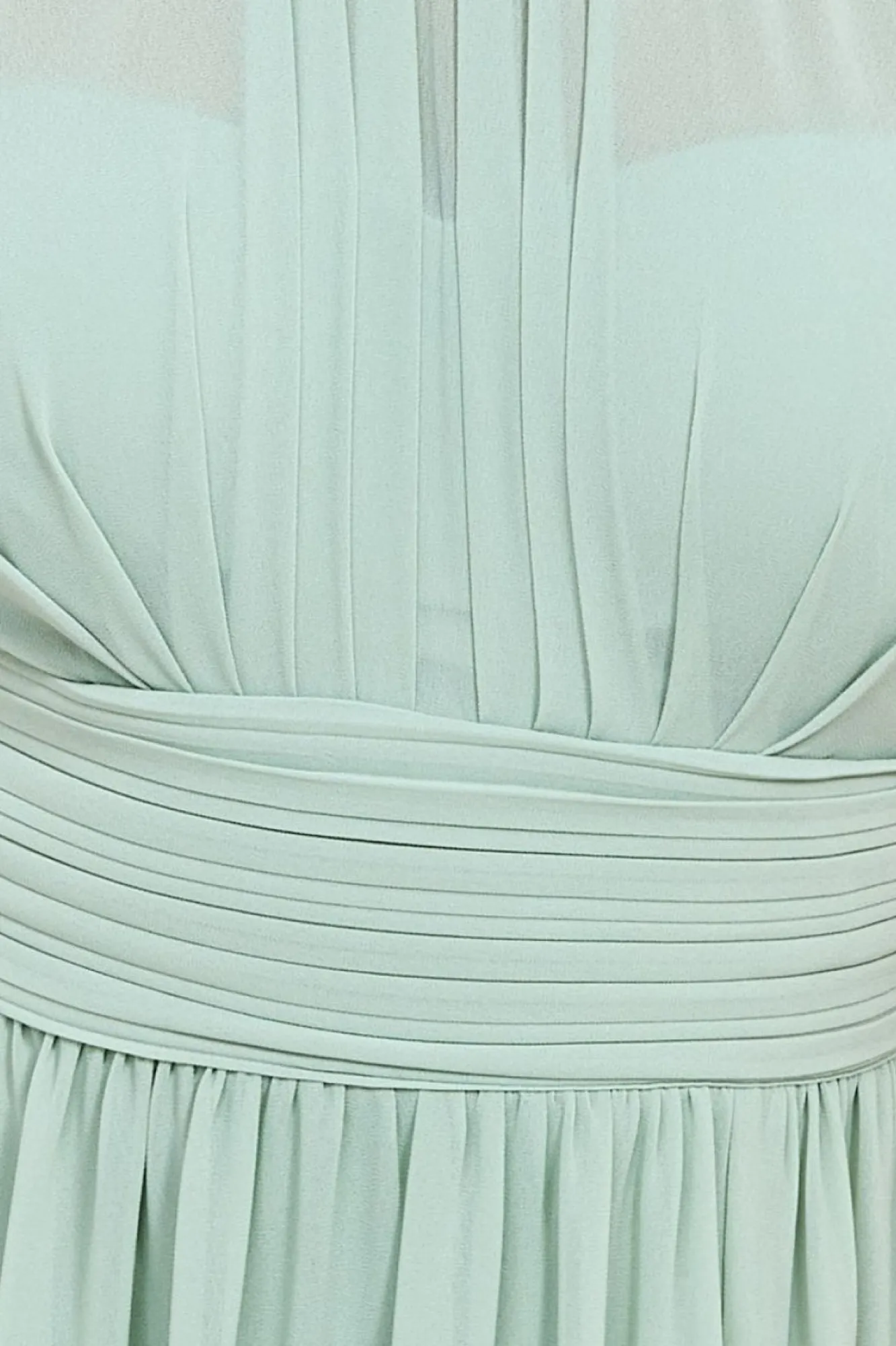 Maxi Dresses^* Halterneck Chiffon Maxi With Thigh Split - Lightgreen Light Green