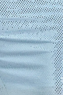 Midi Dresses^* Naked Cowl Neck Bodycon Midi - Sky Blue Skyblue