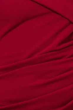 Maxi Dresses^* One Shoulder Evening Maxi Dress Wine