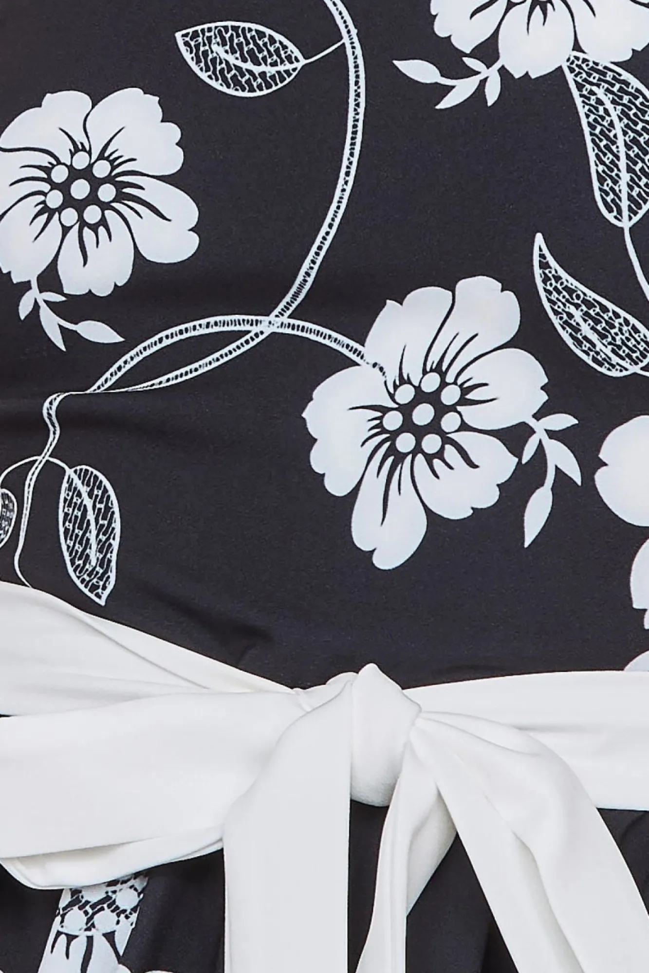 Midi Dresses^* Printed Off The Shoulder Midi Dress Black