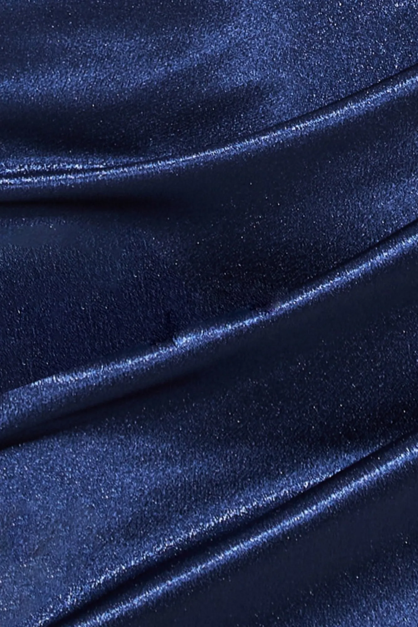 Maxi Dresses^* Satin Bandeau Maxi Dress Navy