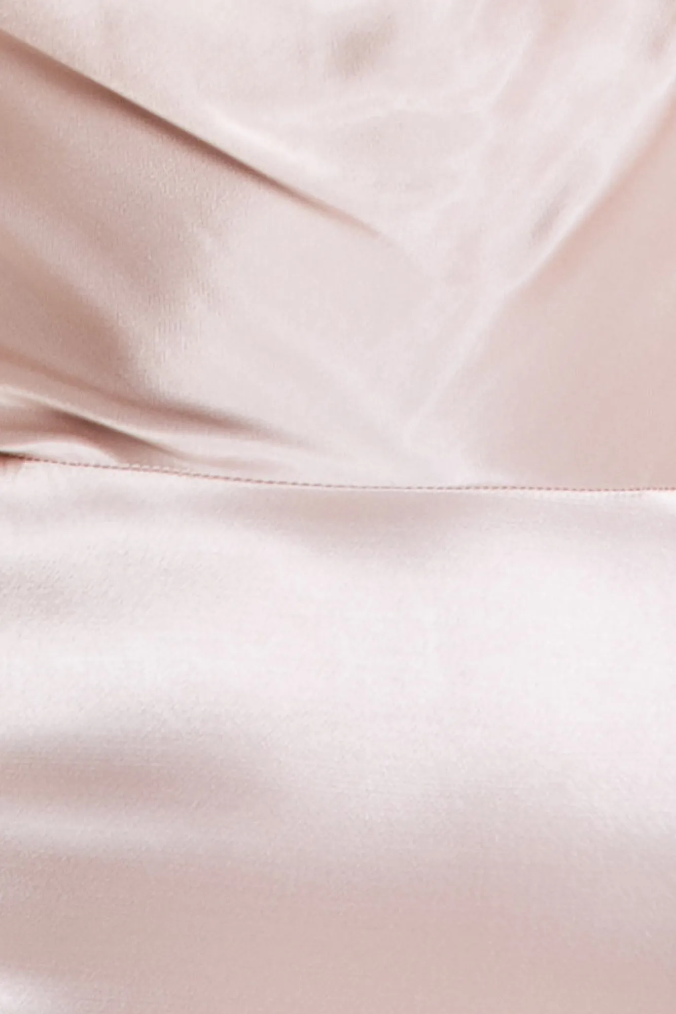 Maxi Dresses^* Satin Viscose Cowl Neck Maxi With Train Champagne