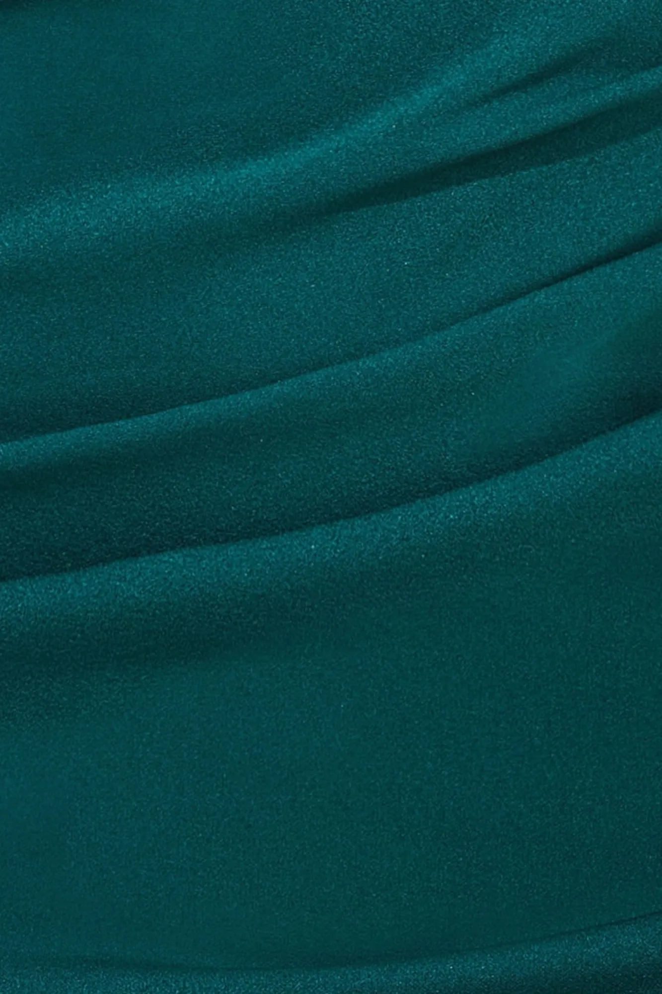 Midi Dresses^* Scuba Crepe Off The Shoulder Midi Green Emerald