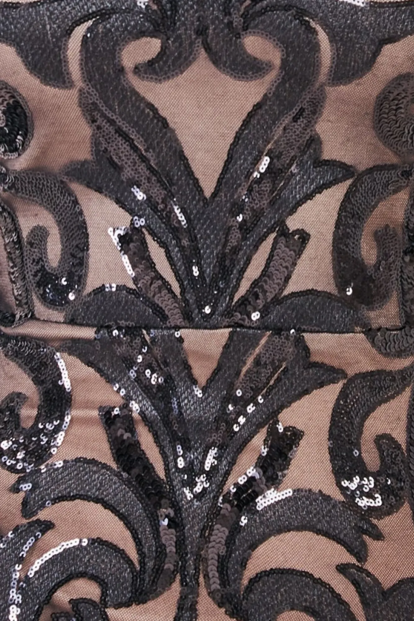 Maxi Dresses^* Square Neck Scalloped Lace Maxi Black