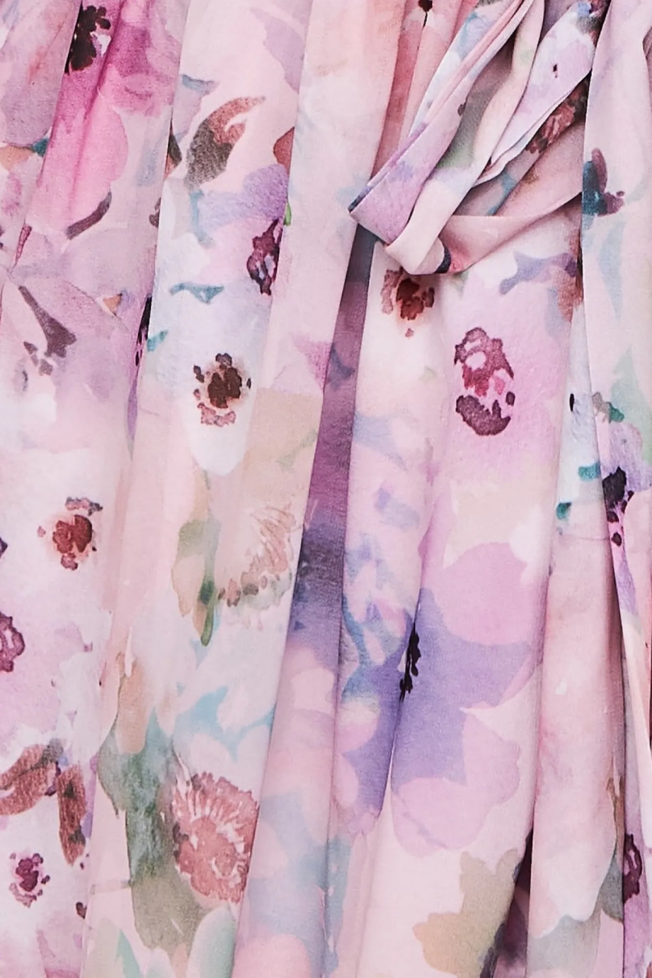 Midi Dresses^* Wrap Back Flutter Sleeve Midi Pink