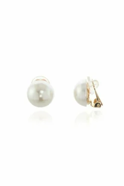 Jewellery^Cachet London Bibi 14Mm Clip Earrings White