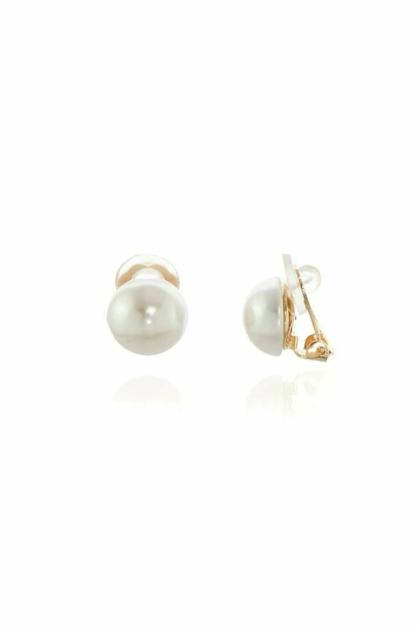 Jewellery^Cachet London Bibi 12Mm Clip Earrings White