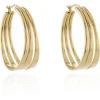 Jewellery^Cachet London Cachet Kala Hoop Earrings Plated In Gold