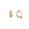 Jewellery^Cachet London Cachet Meadow Clip-On Earrings Gold