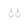 Jewellery^Cachet London Cachet Qiao Drop Earrings Platinum Plated Silver