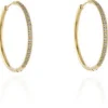 Jewellery^Cachet London Cachet Vice Hoop Earrings Plated In Gold