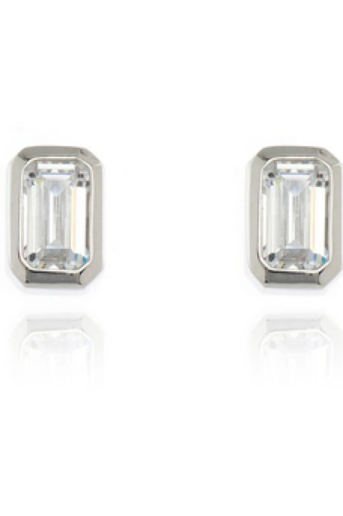 Jewellery^Cachet London Elin Earrings Platinum Plated Silver
