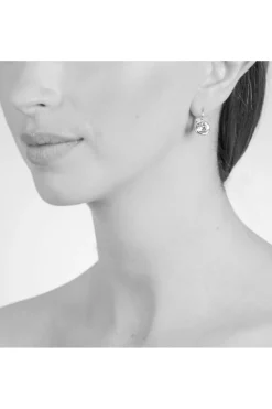 Jewellery^Cachet London Elise Earrings Platinum Plated Silver