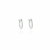 Jewellery^Cachet London Keely 18Mm Earrings Plated Platinum