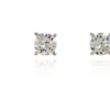 Jewellery^Cachet London Laine 8Mm Stud Earrings Platinum Plated White
