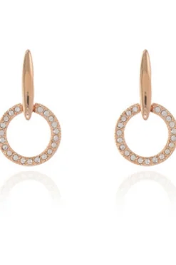 Jewellery^Cachet London Lara Drop Earrings 18Ct Rose Gold Plated Rosegold
