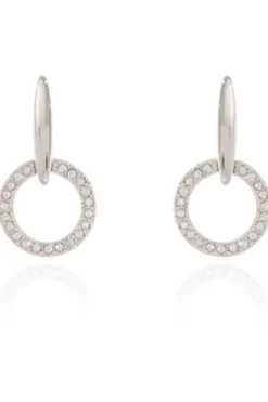 Jewellery^Cachet London Lara Drop Earrings Platinum Plated Silver