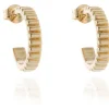 Jewellery^Cachet London Ricci 15Mm Hoop Earrings 18Ct Plated Gold