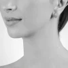Jewellery^Cachet London Talma Earrings Platinum Plated White