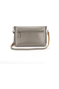Bags^Campo Marzio Emma Crossbody Bag With Pouch - Graphite Grey Graphitegrey