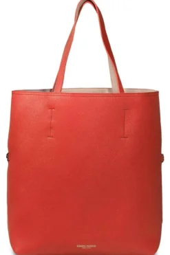 Bags^Campo Marzio Reversible Tote Bag With Crossbody Strap Reddishorange