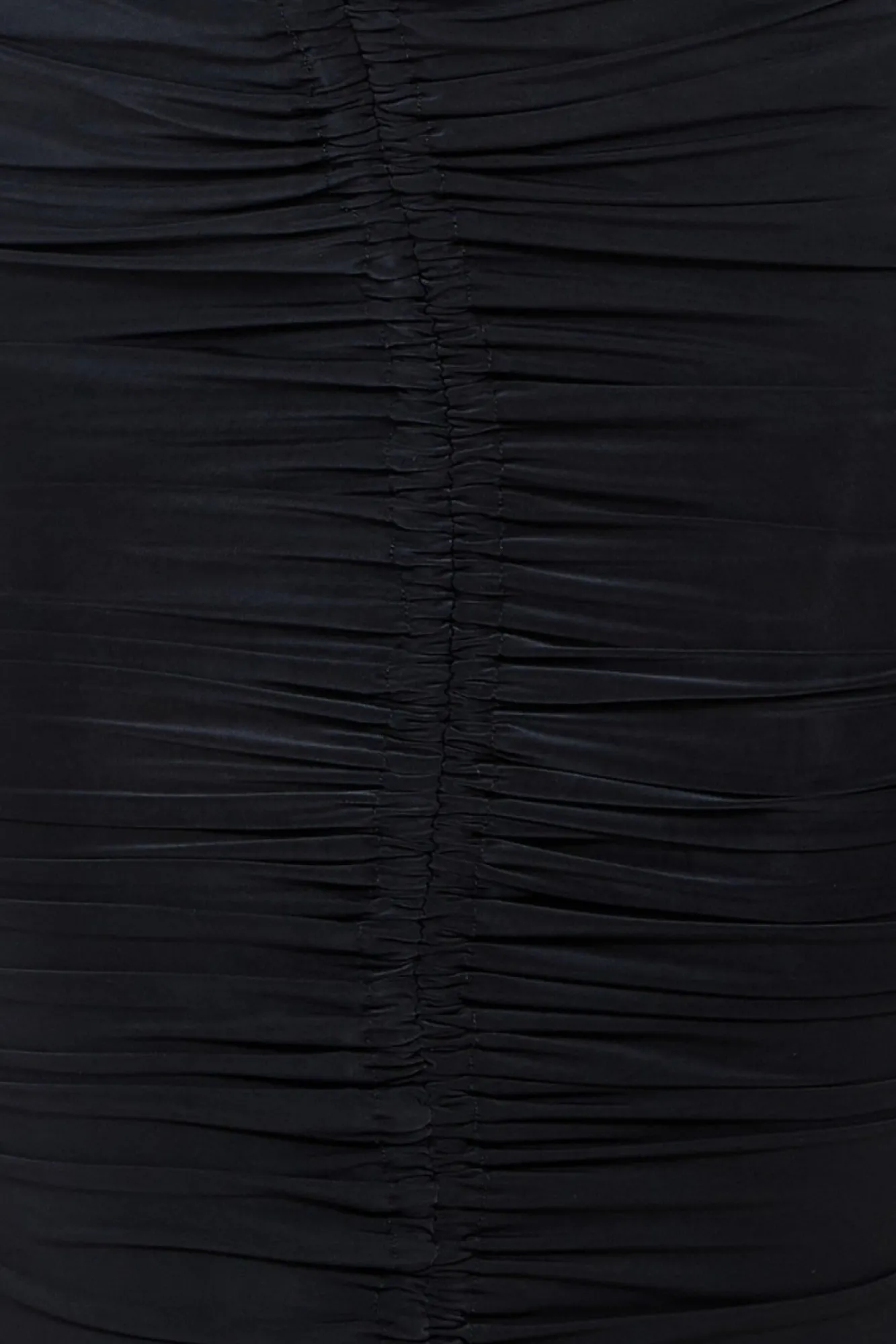 Midi Dresses^City Goddess Asymmetrical Neck Ruched Midi Dress Black