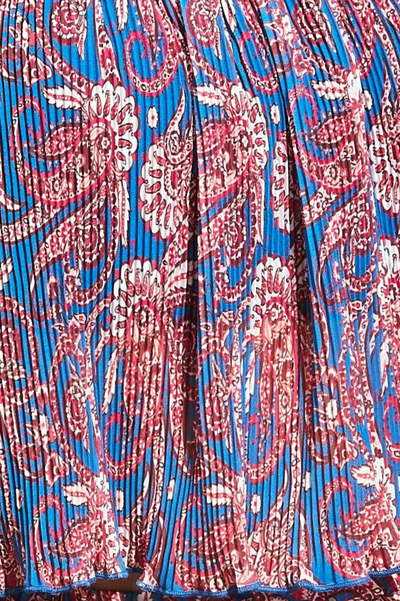 Crop Tops^City Goddess Off The Shoulder Printed Crop Top Blue