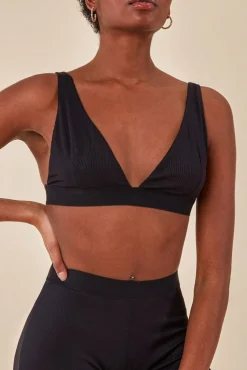 Loungewear & Sleepwear^Cosmochic Bralette & Legging Workout Lounge Set Black