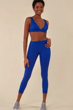 Loungewear & Sleepwear^Cosmochic Bralette & Legging Workout Lounge Set Blue