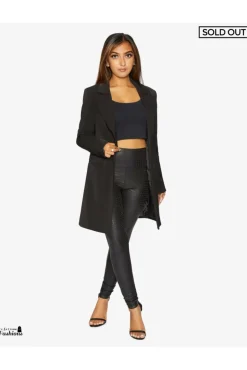 Outerwear^De La Creme Fashions Colla Formal Longline Blazer