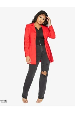 Outerwear^De La Creme Fashions Colla Formal Longline Blazer