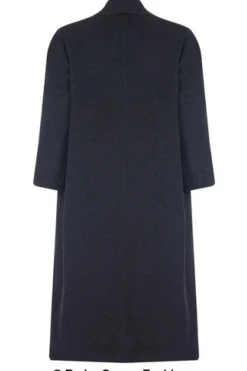 Outerwear^De La Creme Fashions Curve Wool Cashmere Blend Long Coat