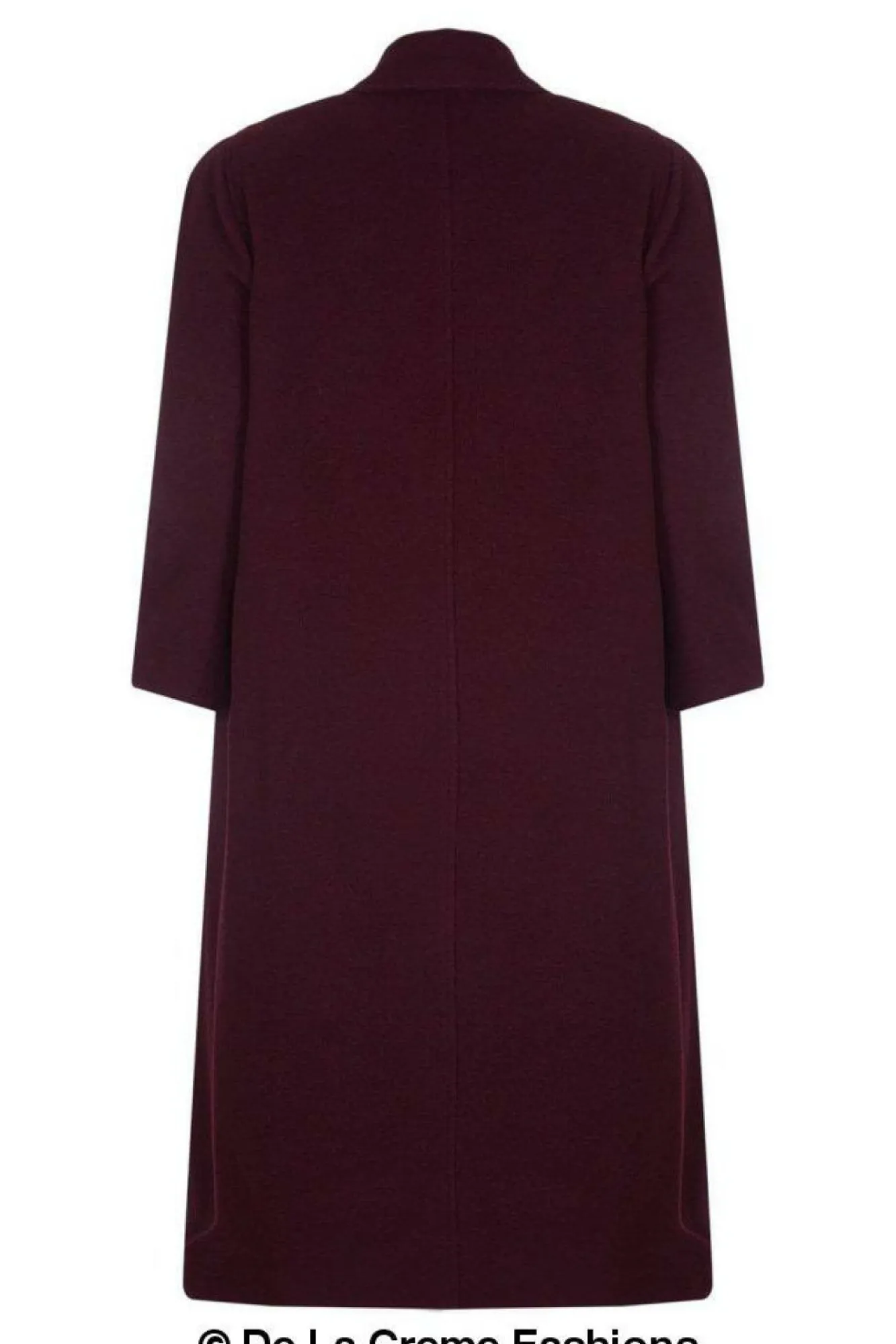 Outerwear^De La Creme Fashions Curve Wool Cashmere Blend Long Coat