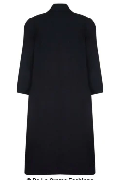 Outerwear^De La Creme Fashions Curve Wool Cashmere Blend Long Coat