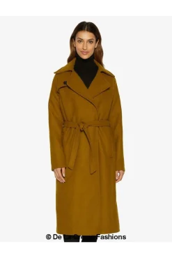 Outerwear^De La Creme Fashions Diana Wrap Around Duster Coat